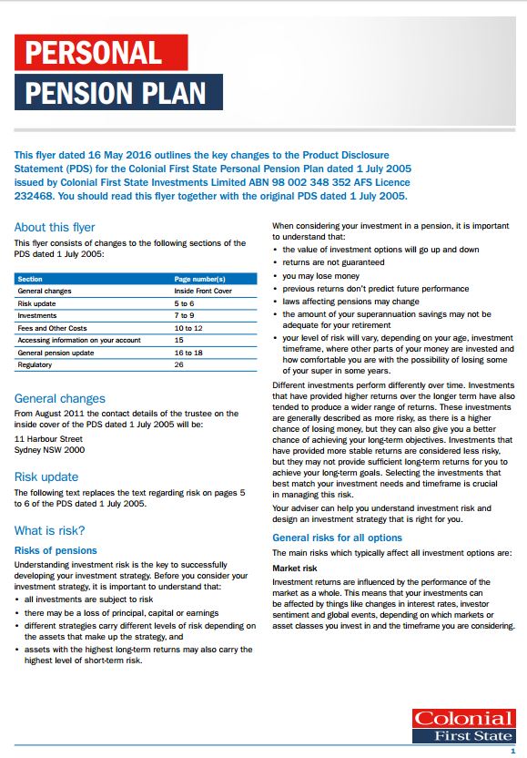 Colonial First State White Pages®